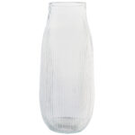 Evie-Ribbed-Vase-in-Clear-1-Clear