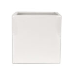 Gloss-White-Small-Ceramic-Cube-Vase