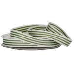 grosgrain-woven-stripe-ribbon-Green-white-4