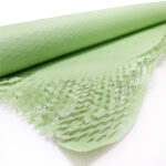 Honeycomb-Paper-Wrap-in-Soft-Green