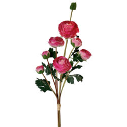 Artificial Ranunculus Bundle - 50cmL / Pink